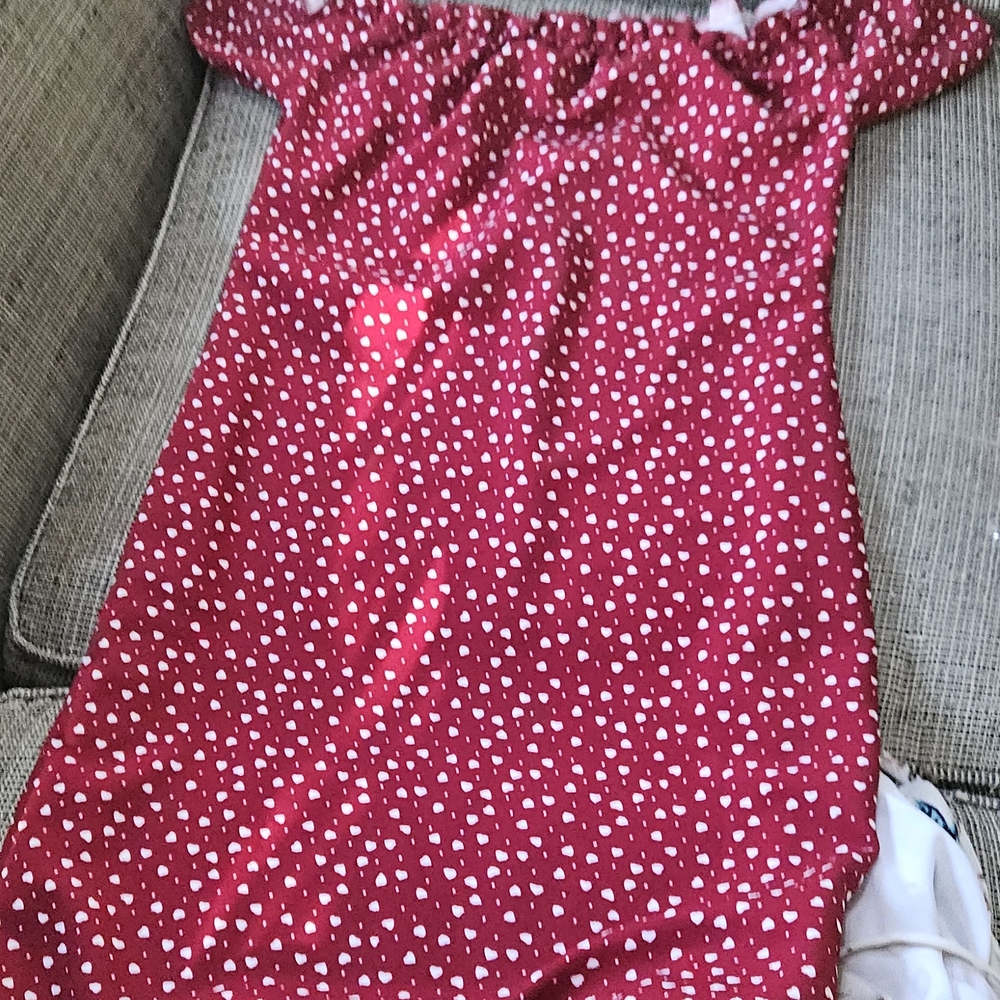 Sale3for 10 Ends 28th Floral Black and Red Dress